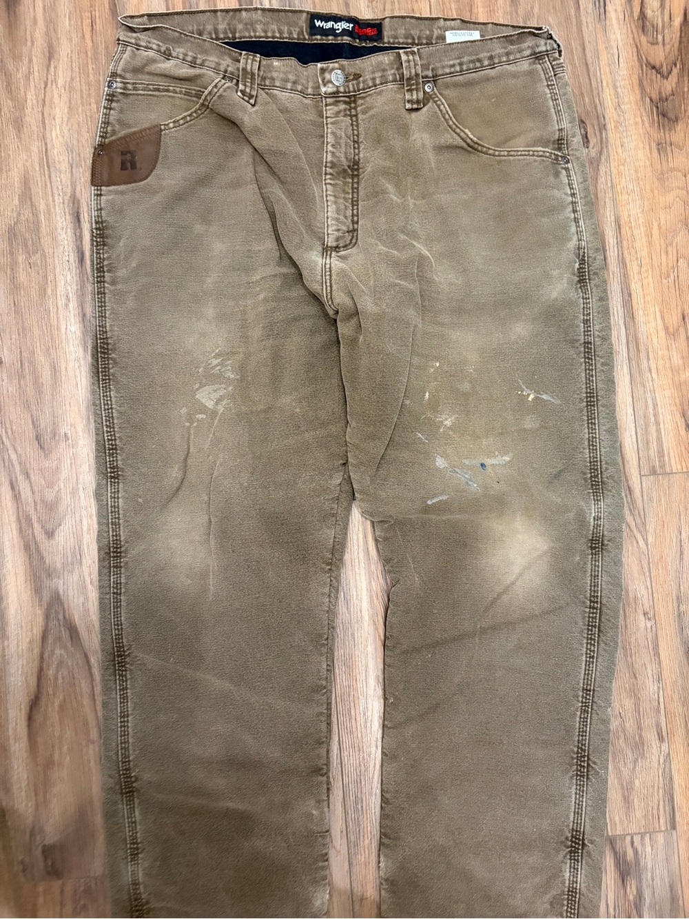 Wrangler Men's Tan lined Work pants